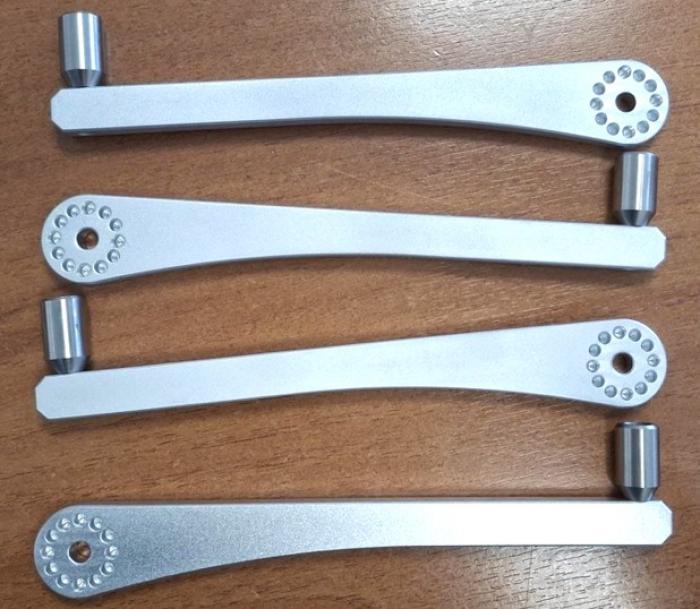Meccanica Vadese 3-Rod Buzzer Bars Komplettset für Nicketto oder Micro-Nick Rod Pod